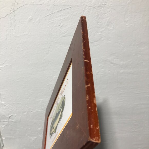 Rustic Wall Plaque Pacific Select Brand Smoked Salmon Wooden Ceramic - Picture 6 of 10